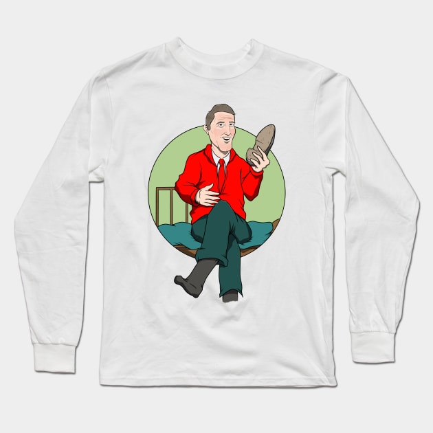 Mister Beshear’s Neighborhood (Louisville) Long Sleeve T-Shirt by ArtOfJHammond